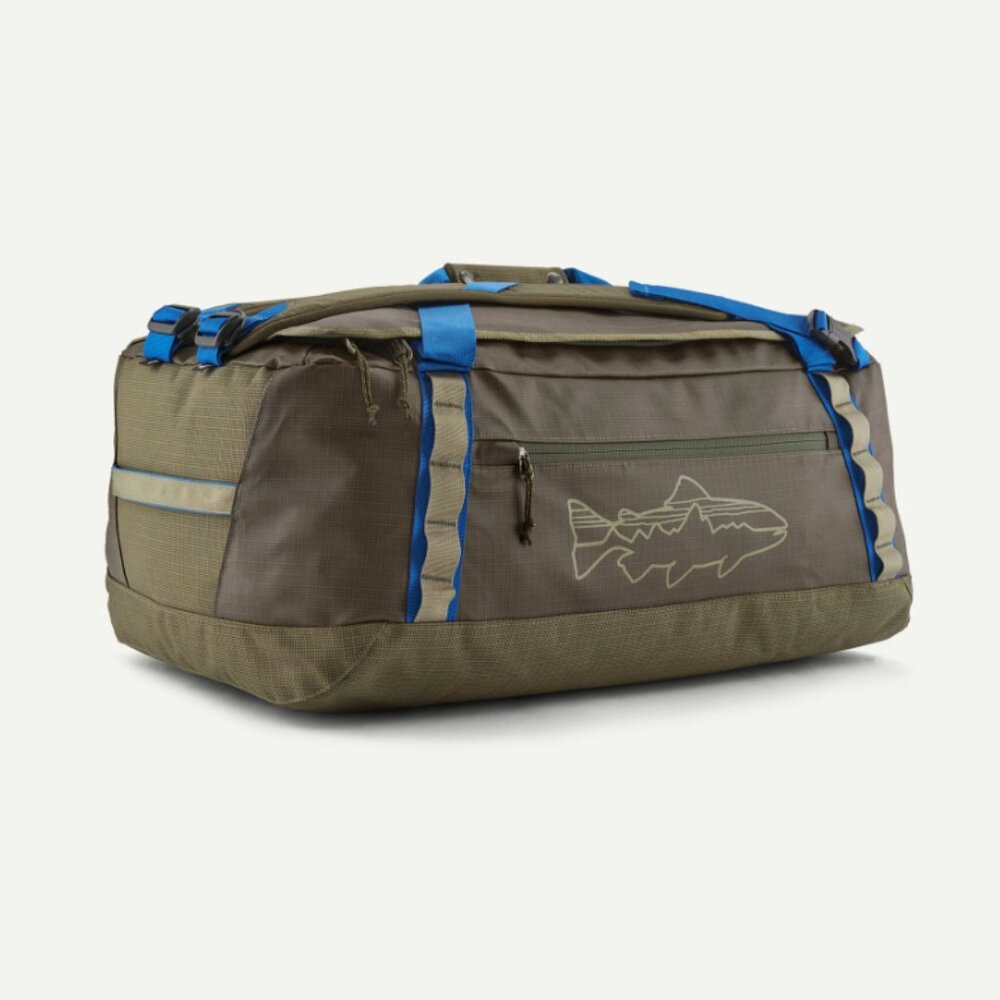 NWT Black Hole Duffel 55L Color Basin Green